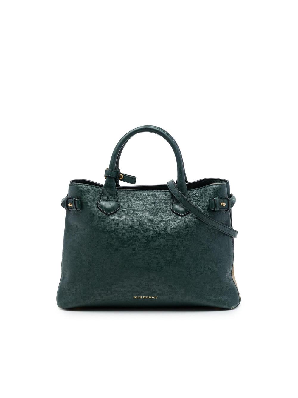 Burberry Medium Leather And House Check #360357B56B